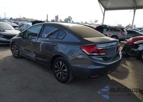 2013 Honda Civic Ex-L from USA, damaged, VIN 19XFB2F90DE279839